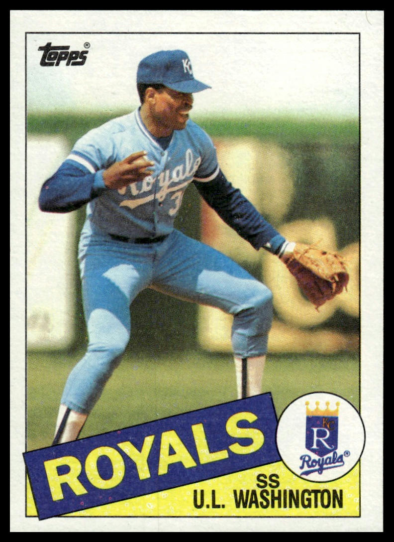 1985 Topps #431 U.L. Washington