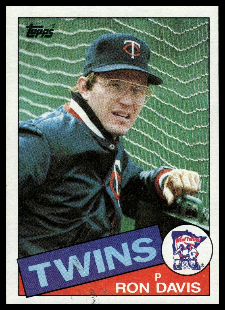 1985 Topps #430 Ron Davis