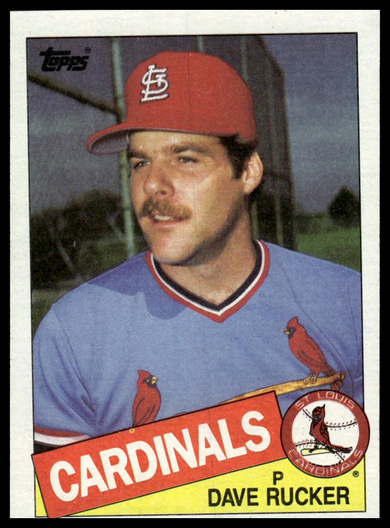 1985 Topps #421 Dave Rucker