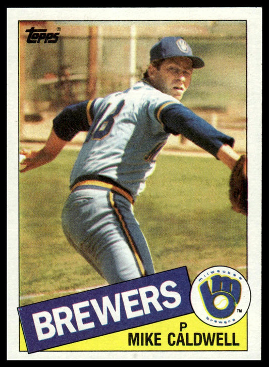 1985 Topps #419 Mike Caldwell