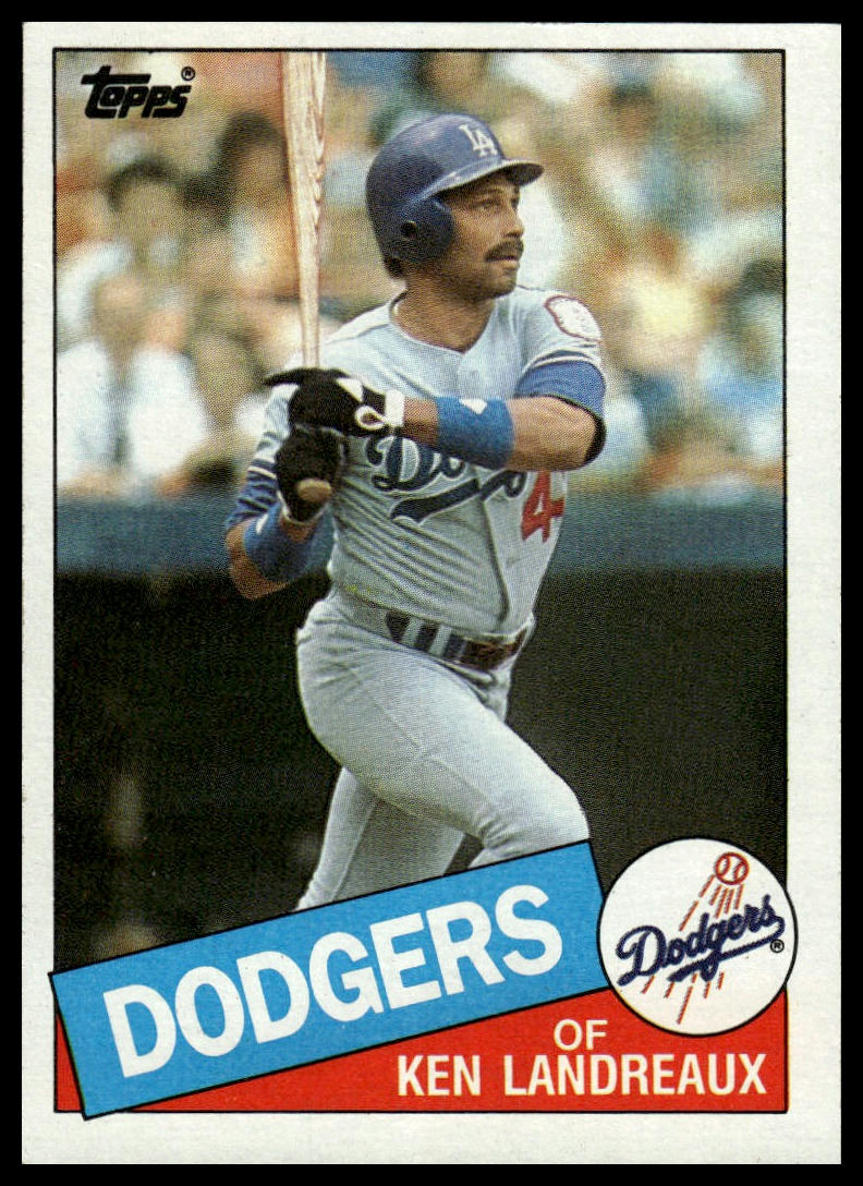 1985 Topps #418 Ken Landreaux