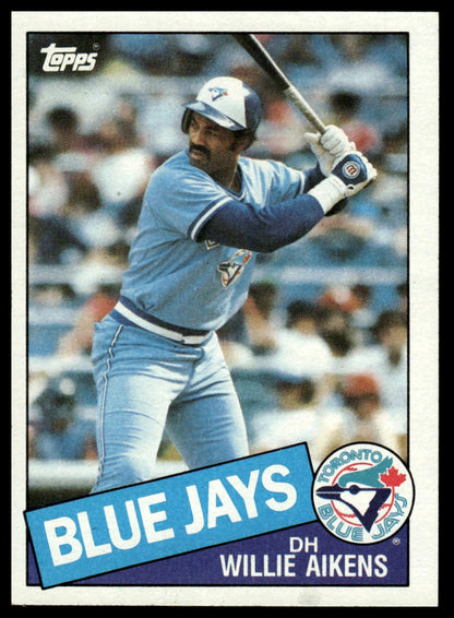 1985 Topps #436 Willie Aikens