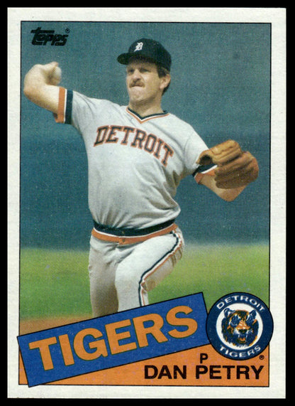1985 Topps #435 Dan Petry