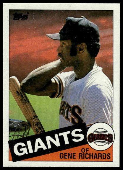1985 Topps #434 Gene Richards
