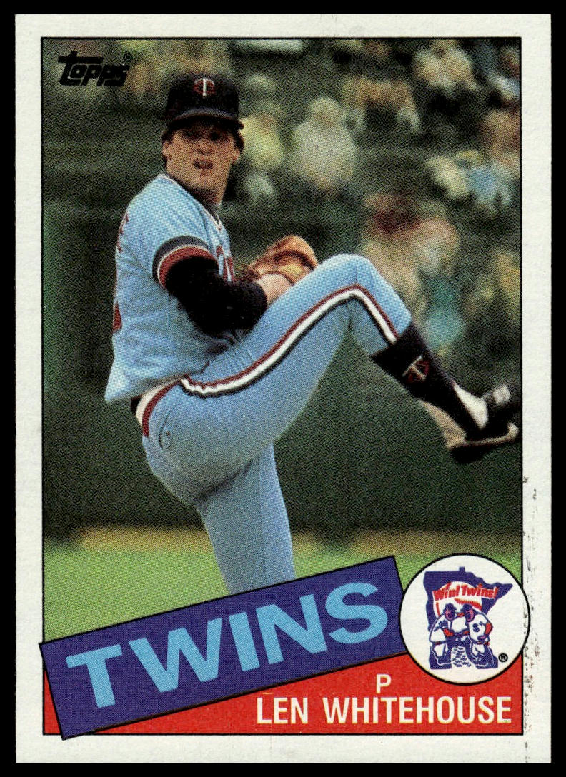 1985 Topps #406 Len Whitehouse