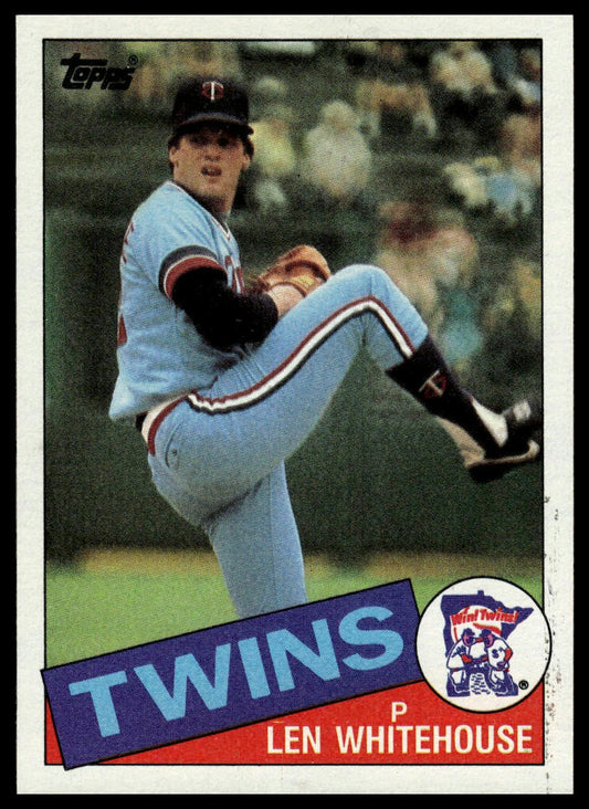 1985 Topps #406 Len Whitehouse