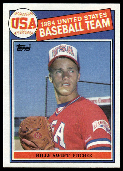 1985 Topps #404 Billy Swift