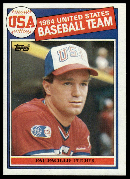 1985 Topps #402 Pat Pacillo