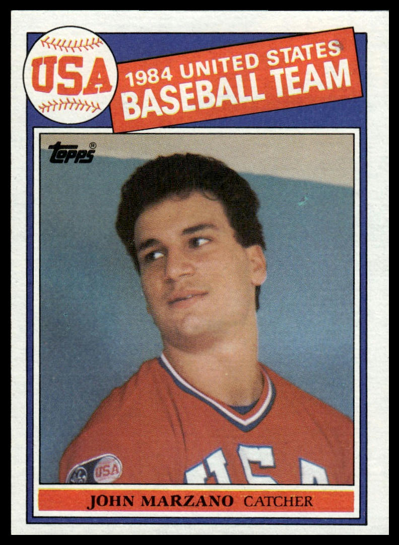 1985 Topps #399 John Marzano
