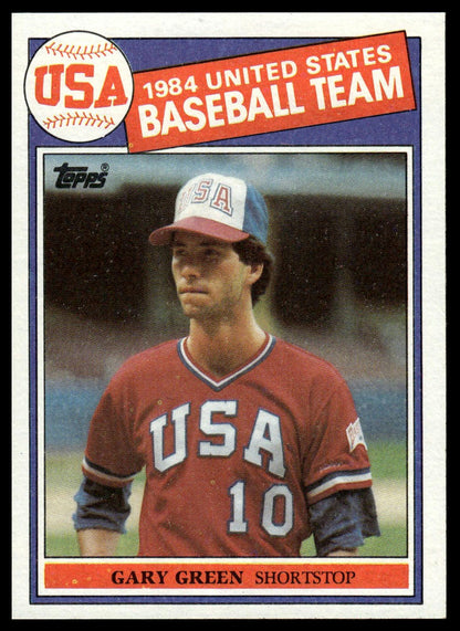 1985 Topps #396 Gary Green