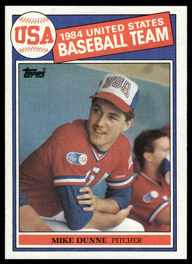 1985 Topps #395 Mike Dunne