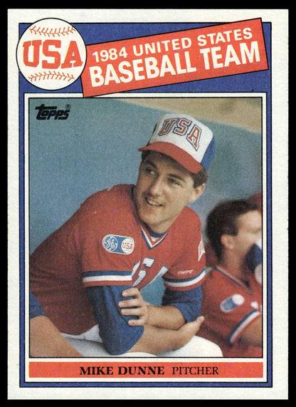 1985 Topps #395 Mike Dunne