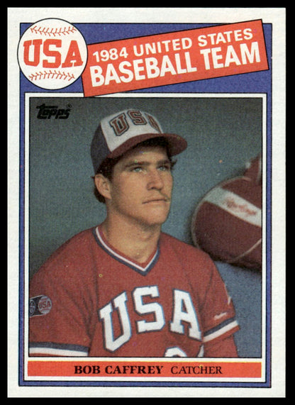 1985 Topps #394 Bob Caffrey