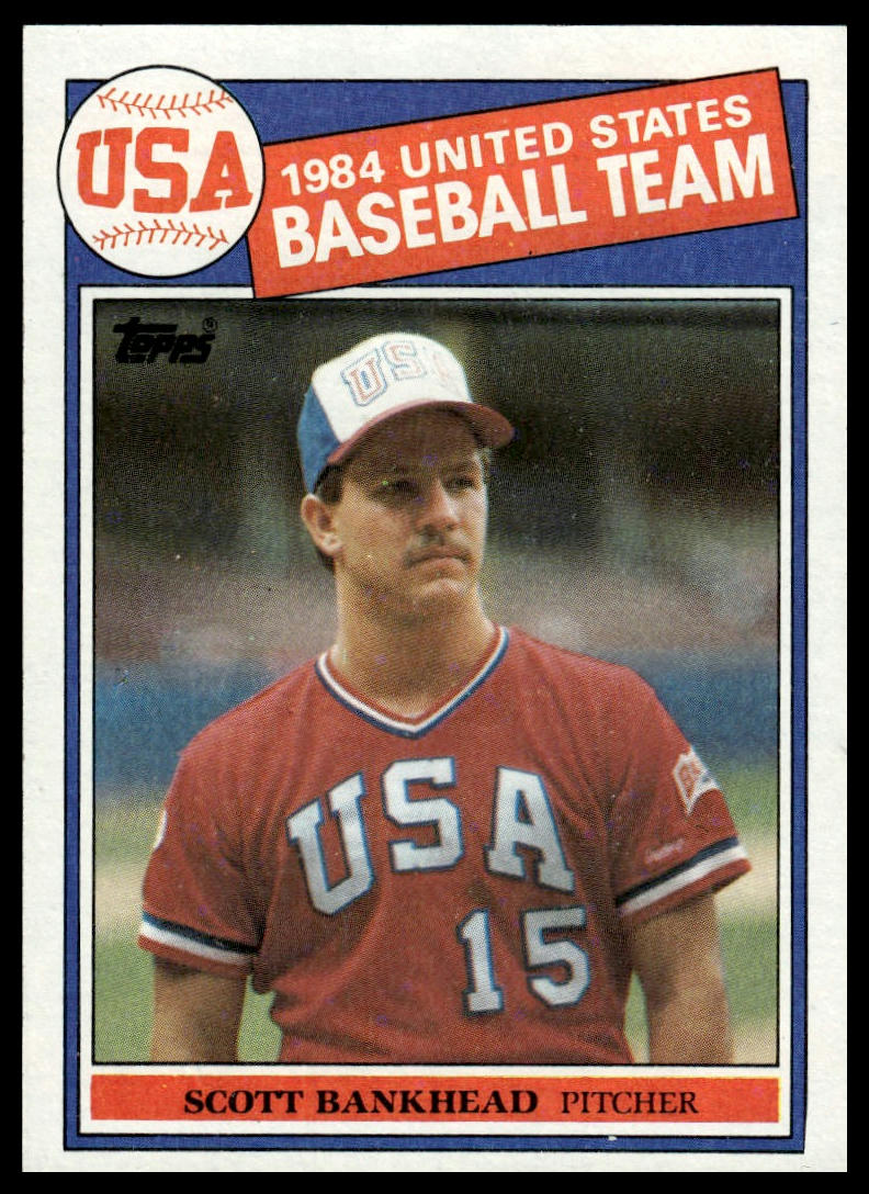1985 Topps #393 Scott Bankhead