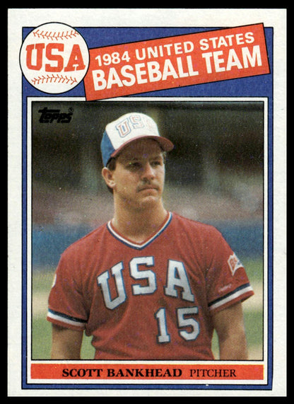 1985 Topps #393 Scott Bankhead