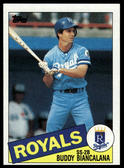 1985 Topps #387 Buddy Biancalana