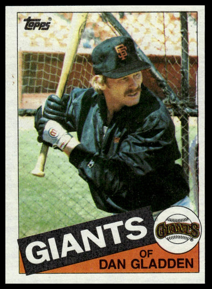 1985 Topps #386 Dan Gladden