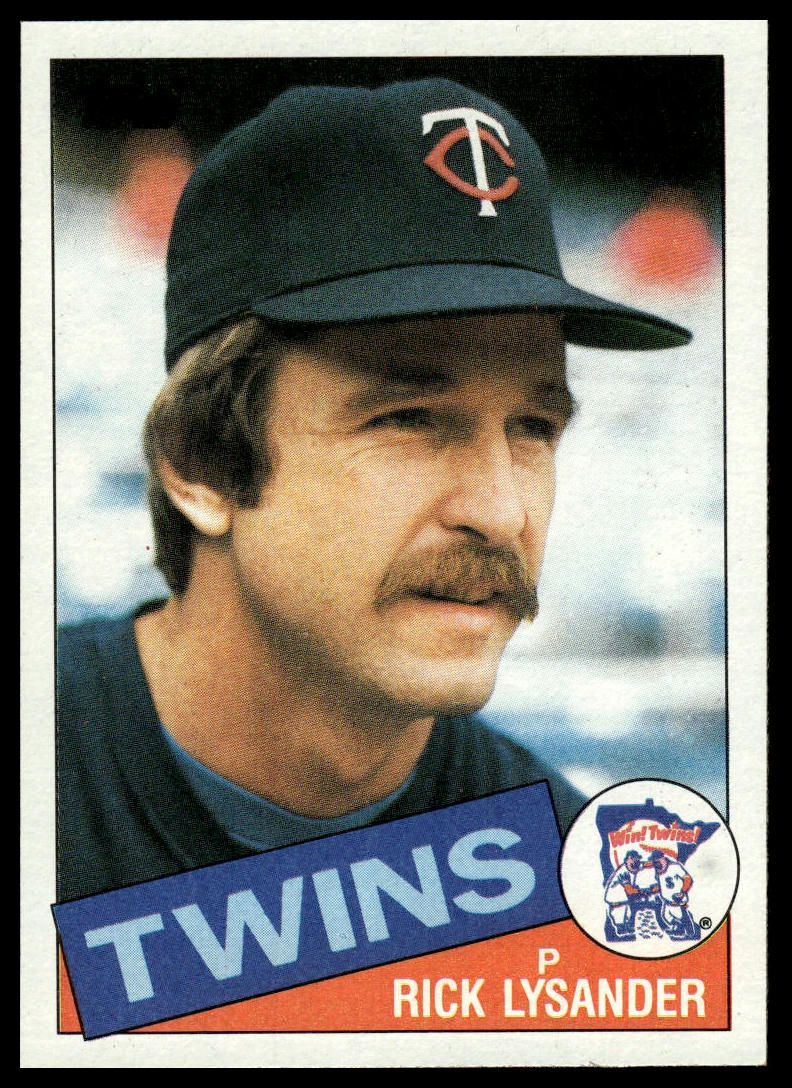 1985 Topps #383 Rick Lysander