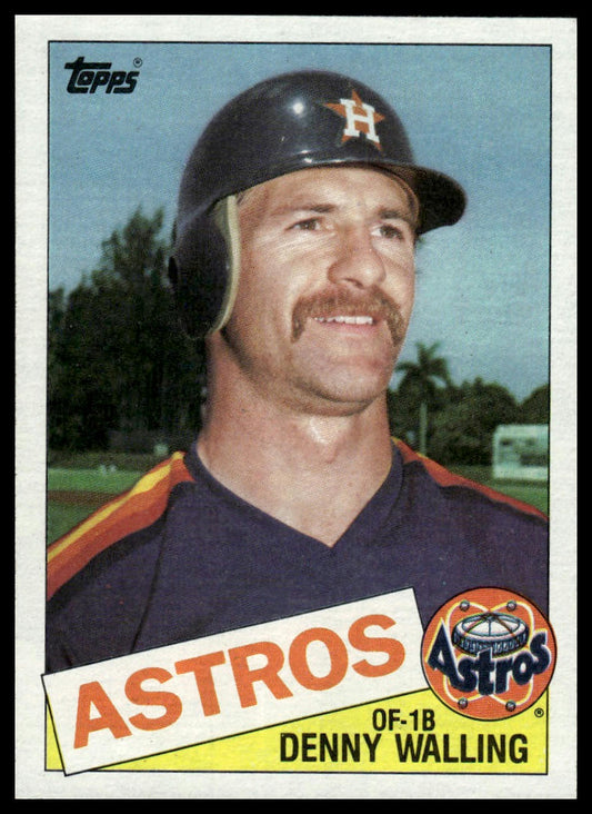 1985 Topps #382 Denny Walling
