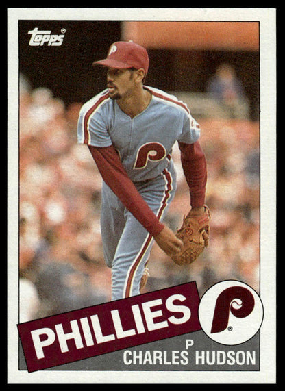 1985 Topps #379 Charles Hudson