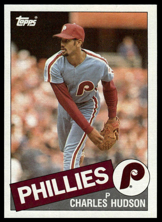 1985 Topps #379 Charles Hudson
