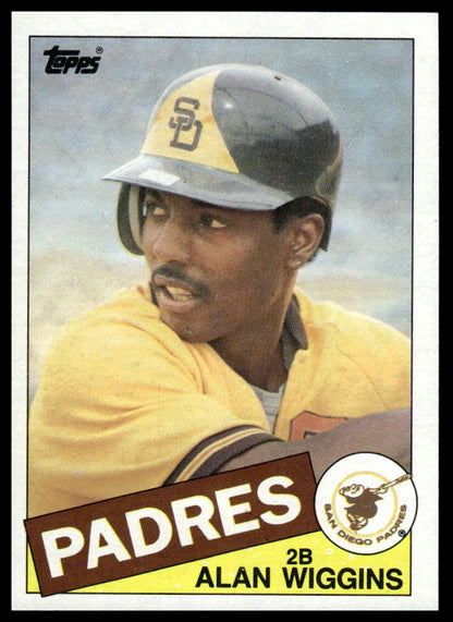 1985 Topps #378 Alan Wiggins