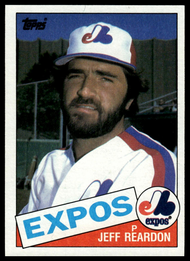 1985 Topps #375 Jeff Reardon