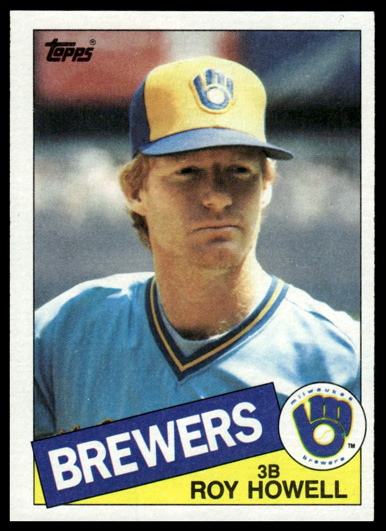 1985 Topps #372 Roy Howell
