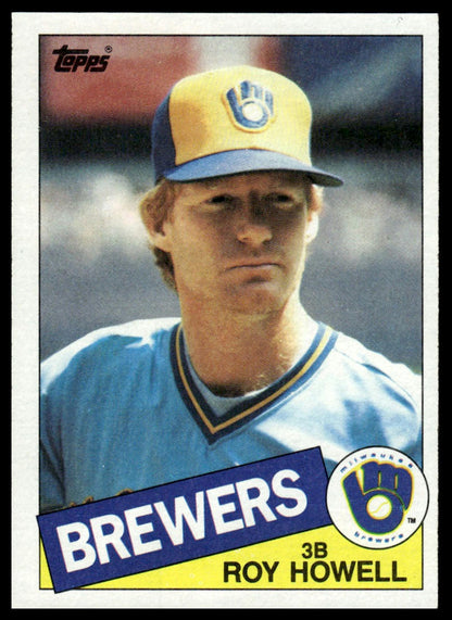 1985 Topps #372 Roy Howell