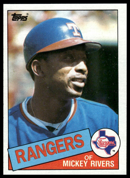 1985 Topps #371 Mickey Rivers