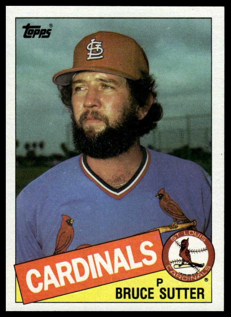 1985 Topps #370 Bruce Sutter