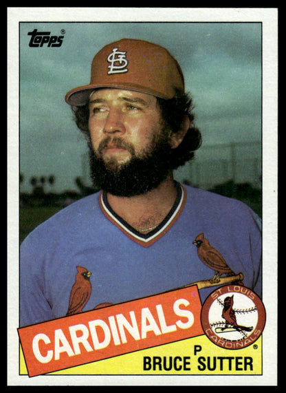 1985 Topps #370 Bruce Sutter