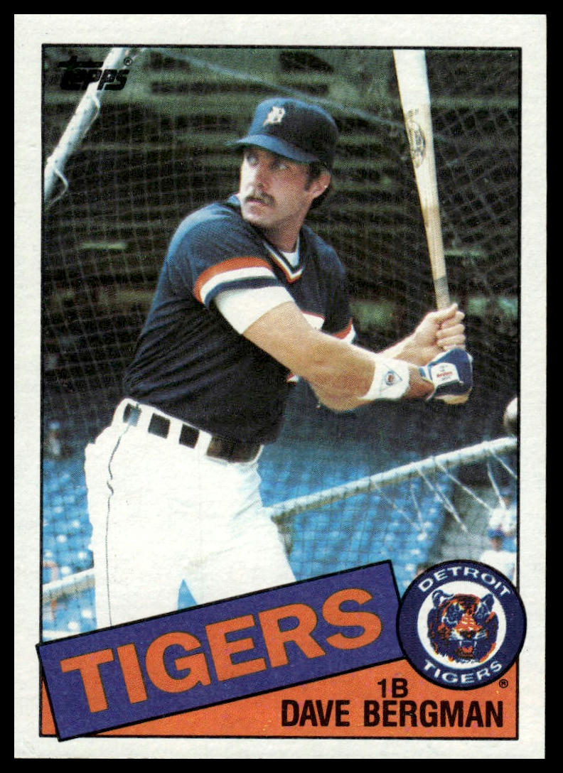 1985 Topps #368 Dave Bergman