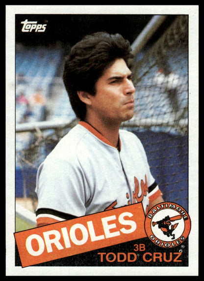 1985 Topps #366 Todd Cruz