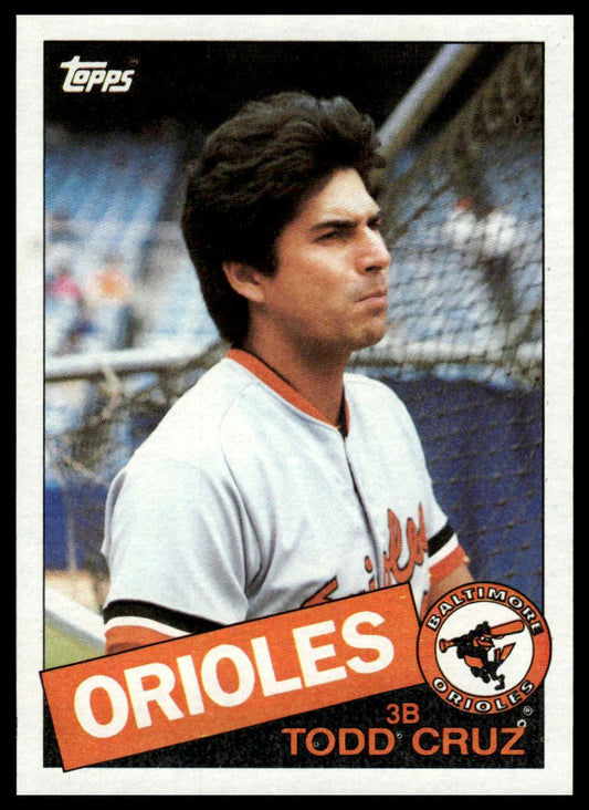 1985 Topps #366 Todd Cruz