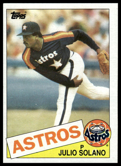 1985 Topps #353 Julio Solano