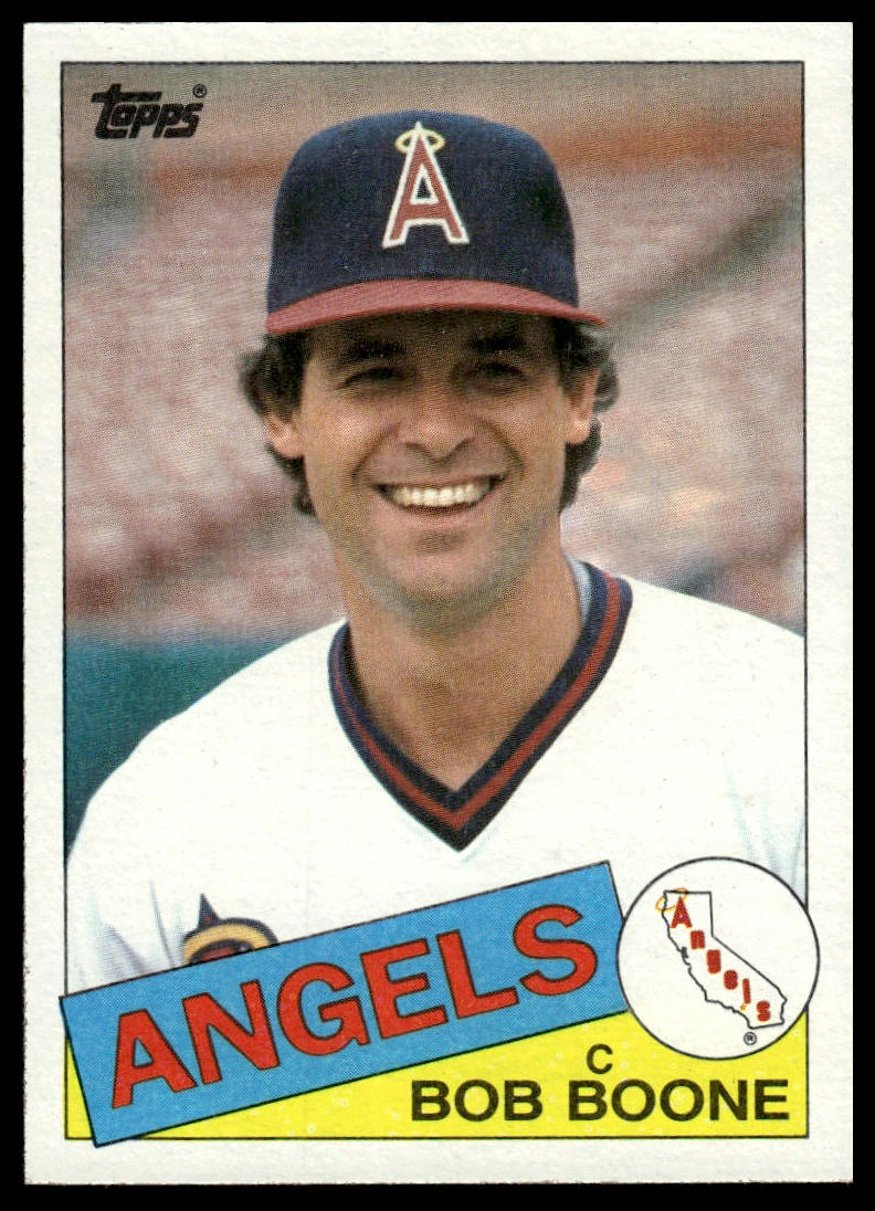 1985 Topps #348 Bob Boone