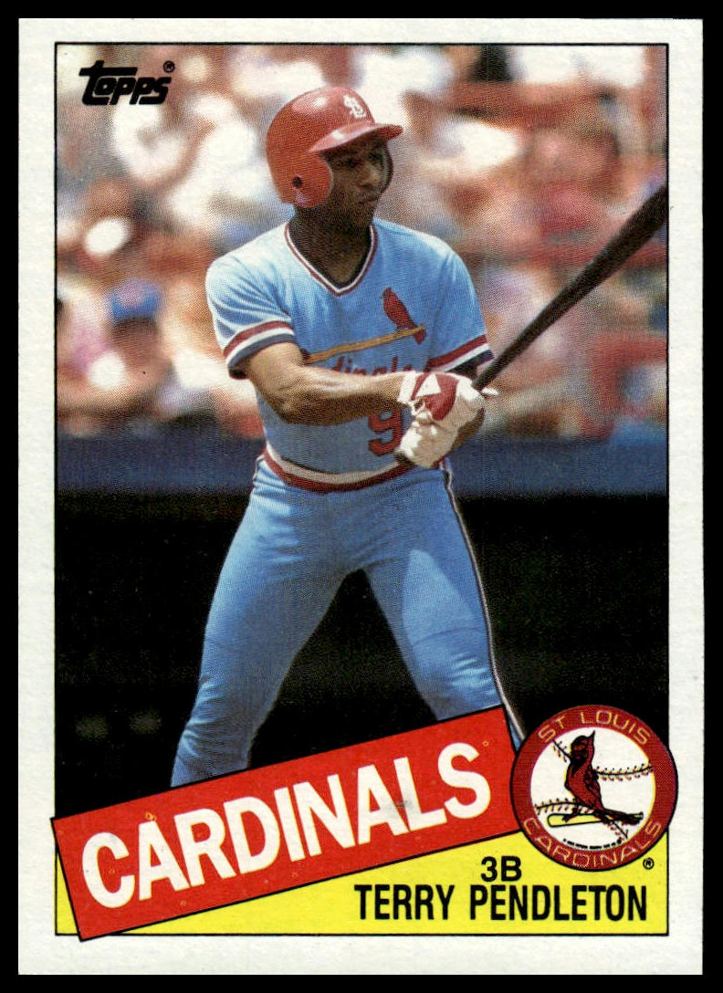 1985 Topps #346 Terry Pendleton