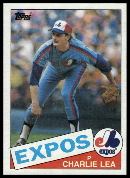 1985 Topps #345 Charlie Lea