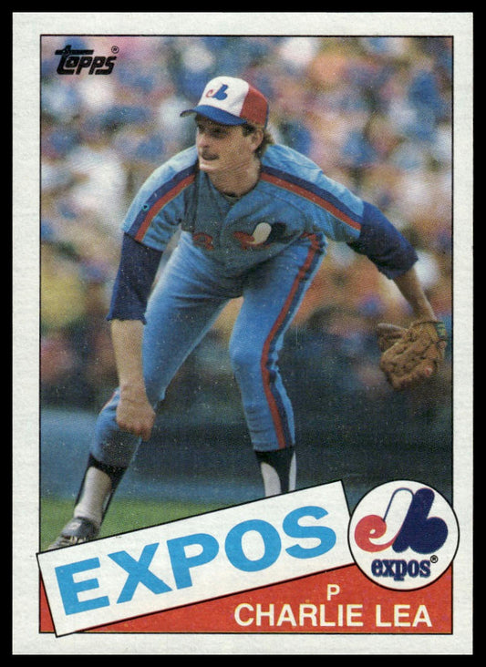 1985 Topps #345 Charlie Lea