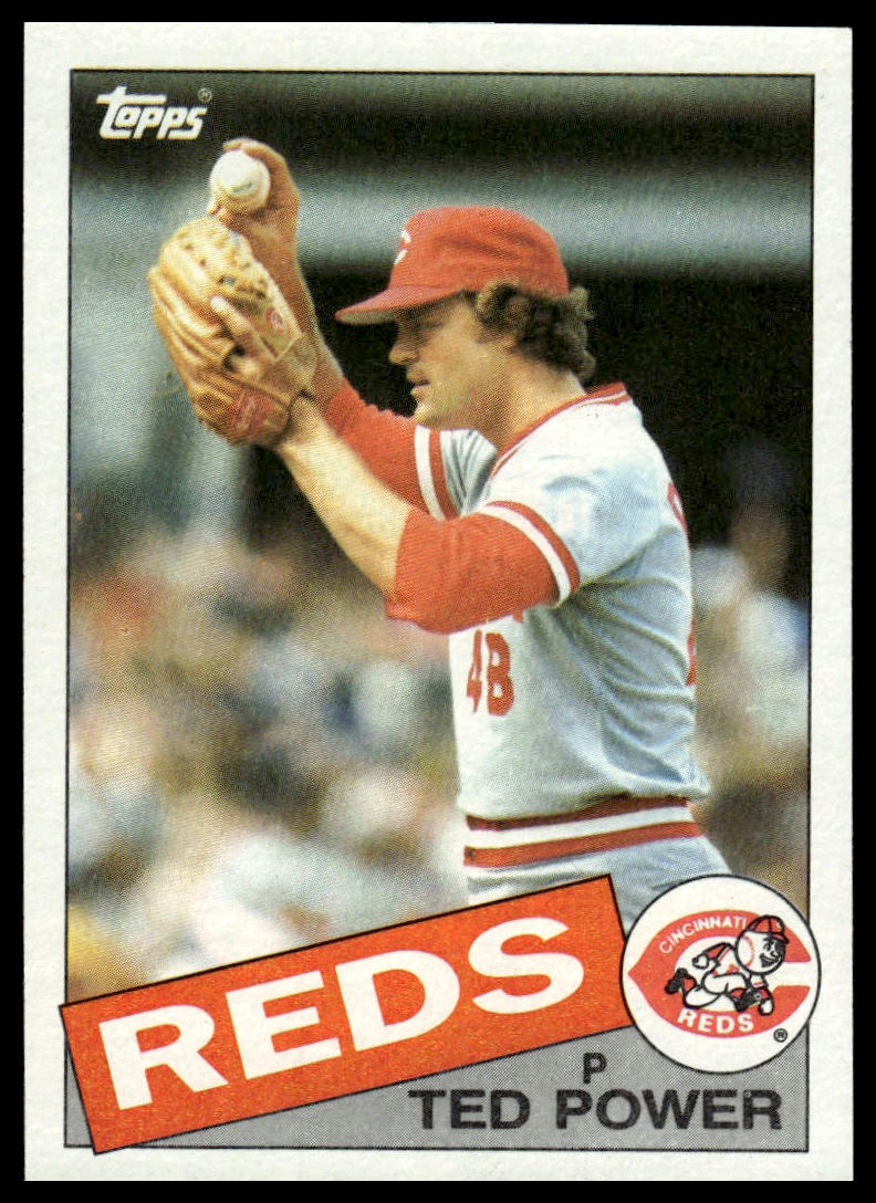 1985 Topps #342 Ted Power