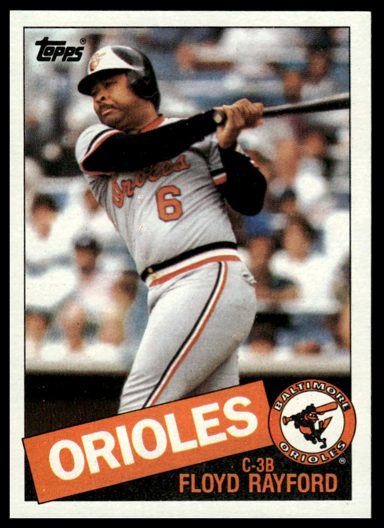 1985 Topps #341 Floyd Rayford