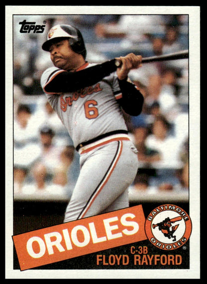 1985 Topps #341 Floyd Rayford