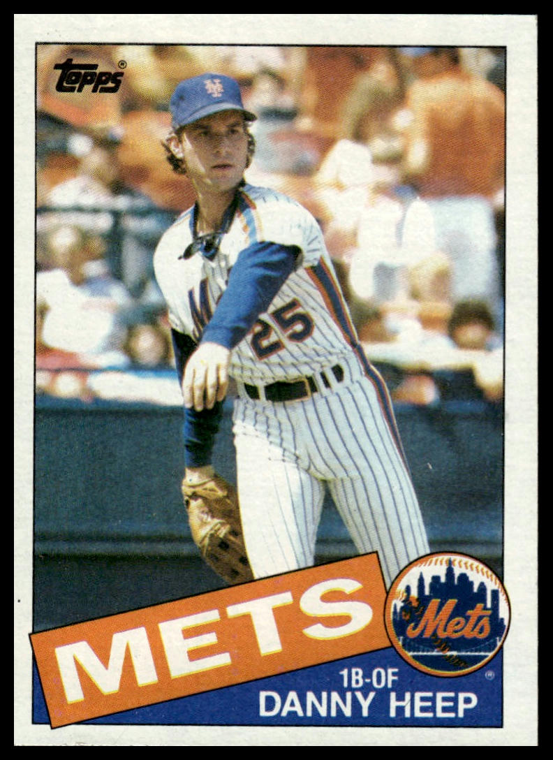 1985 Topps #339 Danny Heep