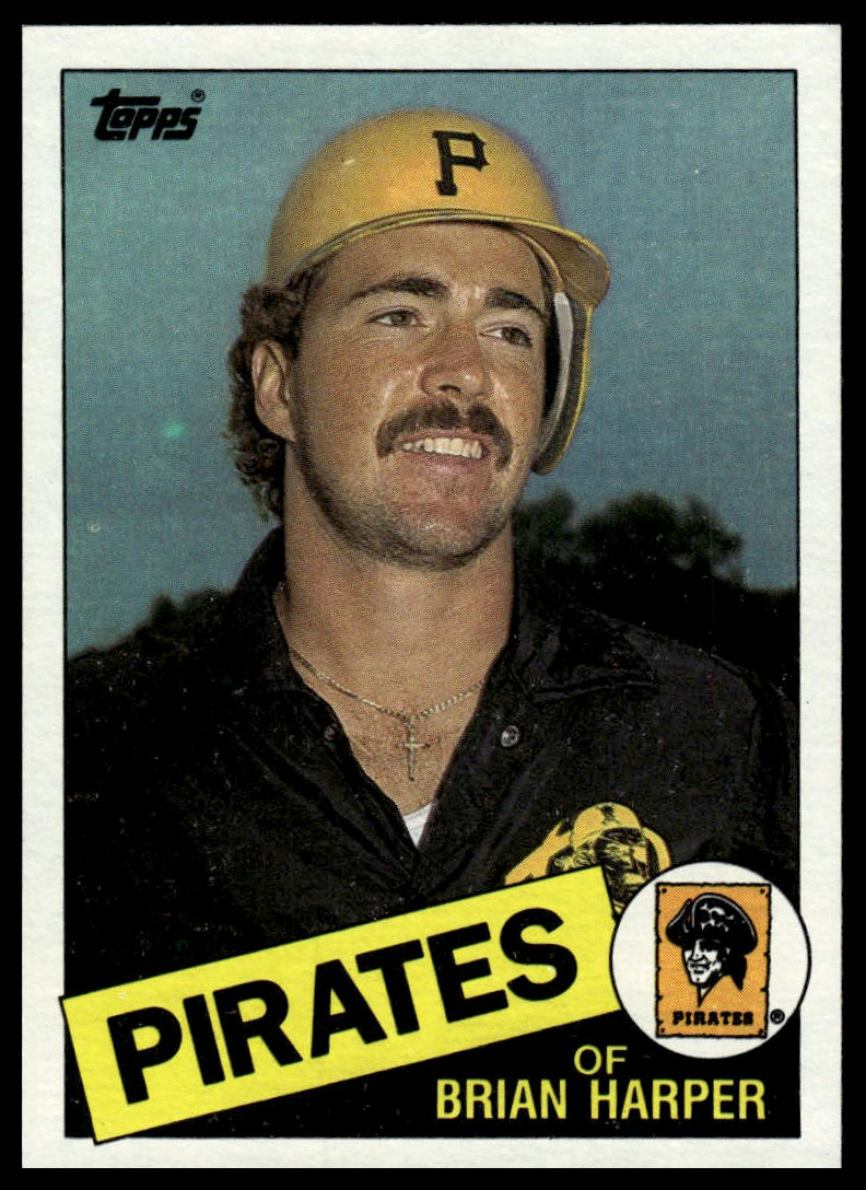 1985 Topps #332 Brian Harper