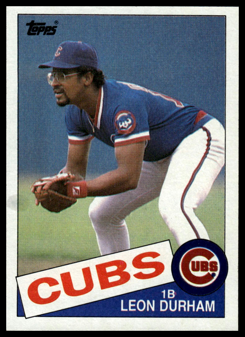 1985 Topps #330 Leon Durham