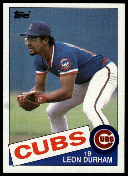 1985 Topps #330 Leon Durham
