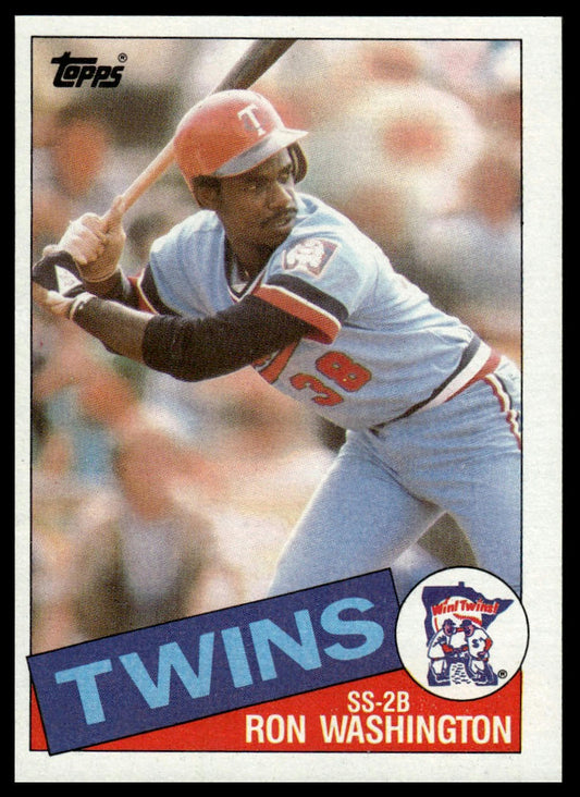 1985 Topps #329 Ron Washington