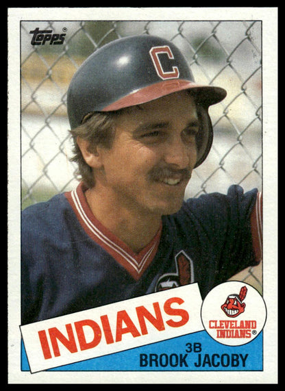 1985 Topps #327 Brook Jacoby