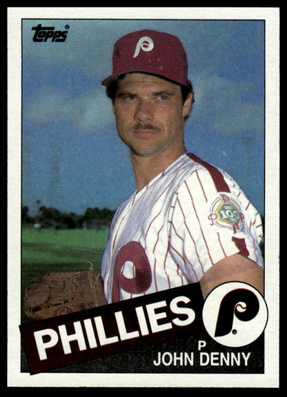 1985 Topps #325 John Denny